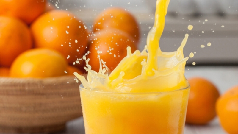Портокаловият сок е полезен за здравето на сърдечносъдовата система и