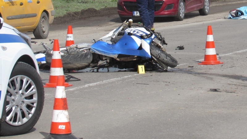 Моторист е в тежко състояние след пътнотранспортно произшествие във Вършец