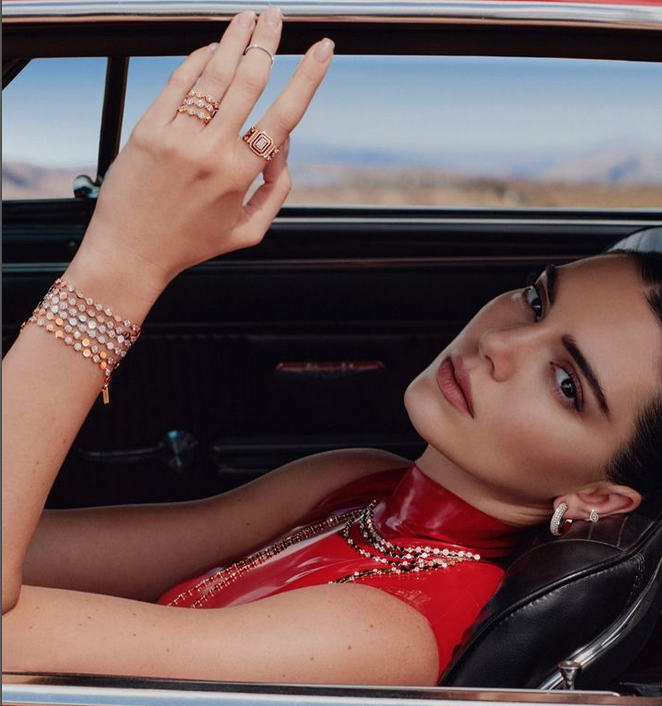 Супермоделът Кендъл Дженър за пореден път показа перфектната си фигура