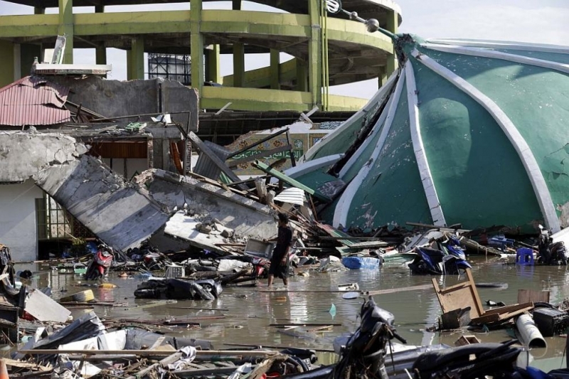 Броят на намерените тела на жертви на земетресението и вълната