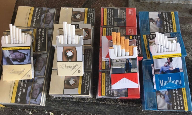 Общо 24 220 къса недекларирани цигари с български акцизен бандерол,