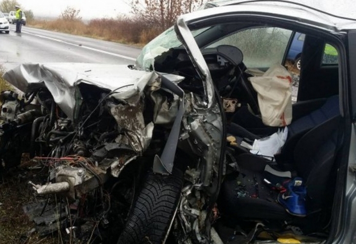 Почернен баща чиято дъщеря загина при катастрофа край Гоце Делчев