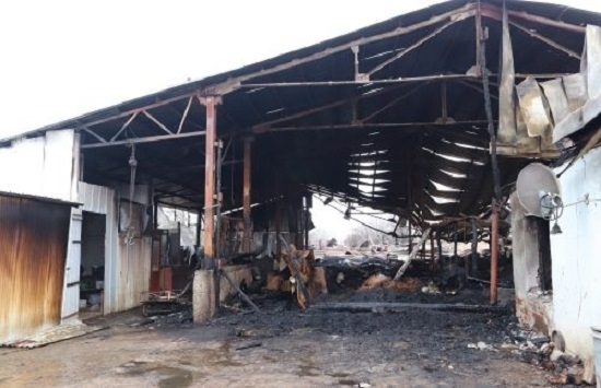 Пожар е изпепелил ферма в Монтанско съобщиха от МВР Огънят е