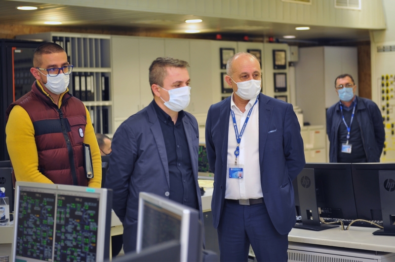 Министърът на енергетиката Александър Николов посети АЕЦ Козлодуй на 15