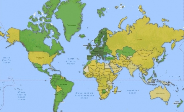Продължава мощният пренос на фин пясък от пустините на Северна