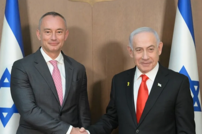 Израелският премиер Бенямин Нетаняху заяви че Николай Младенов ще бъде