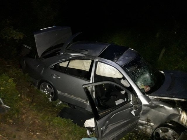 Пиян шофьор е катастрофирал на пътя между Враца и Баница