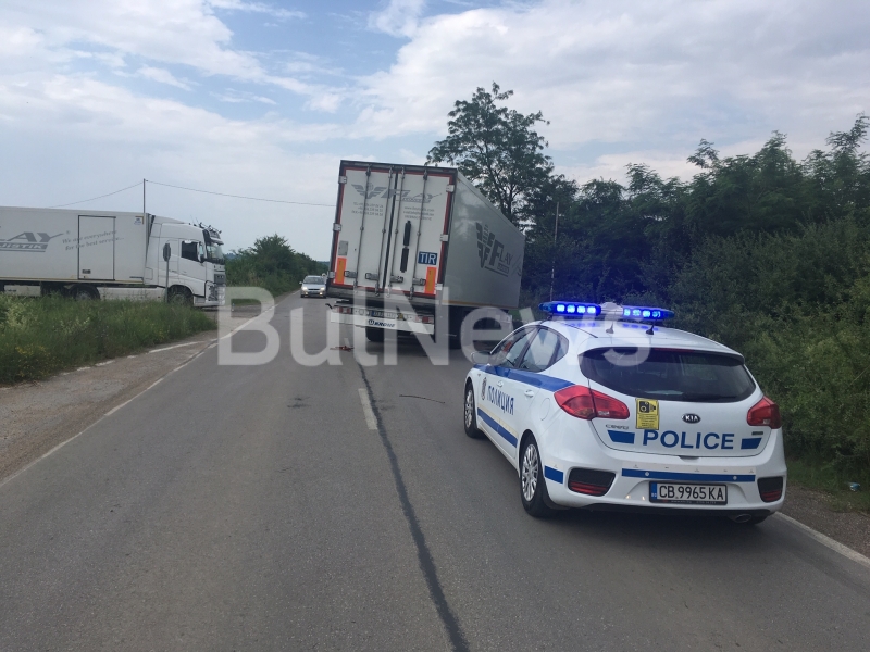 Турски ТИР е объркал пътя за Дунав мост 2 и