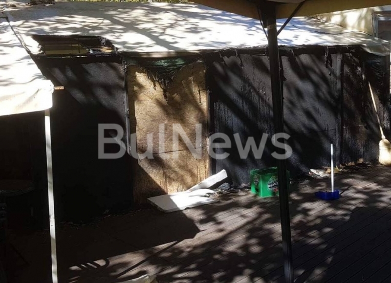 Агенция BulNews bg се сдоби с първи снимки от запаления летен