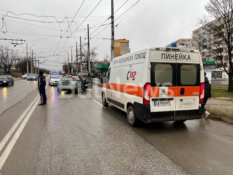 Катастрофа с джип БМВ Х5 е станала преди минути във