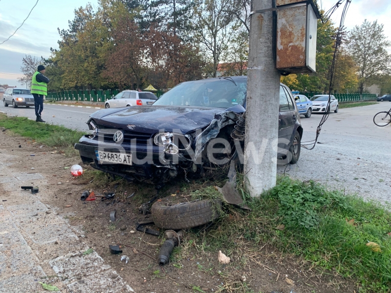 Тежка катастрофа е станала рано тази сутрин във врачанското село