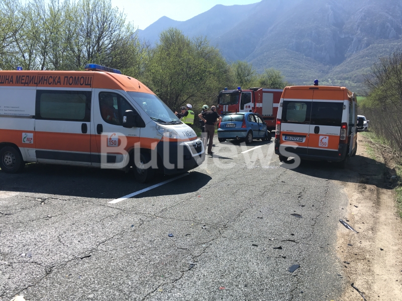 Тежката катастрофа на международния път Е 79 между Монтана и