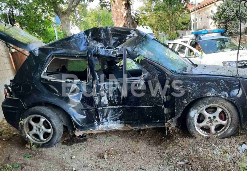 Тежка катастрофа е станала тази вечер във врачанското село Гложене