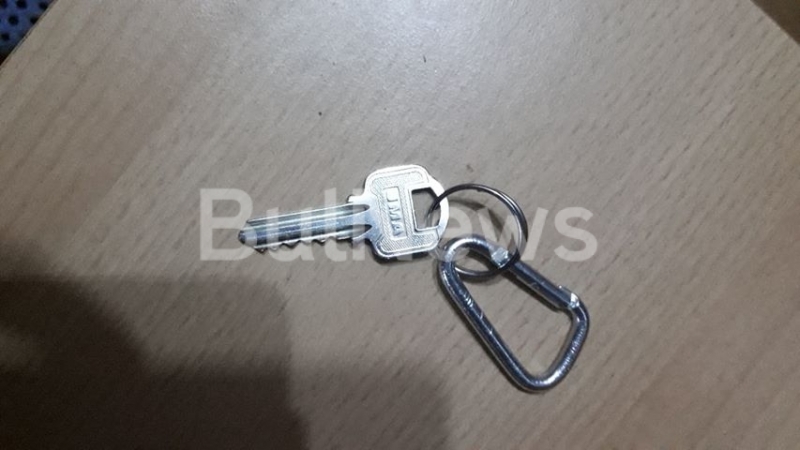 Ключ, закачен за карабинер, е намерен в парк Монтанезиум, сигнализира