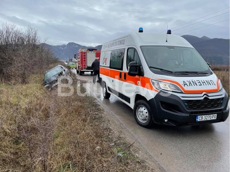 Тежка катастрофа е станала е станала край Враца видя първо репортер
