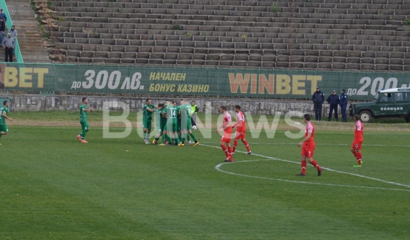 Отборът на Ботев Враца е новият лидер във Втора лига