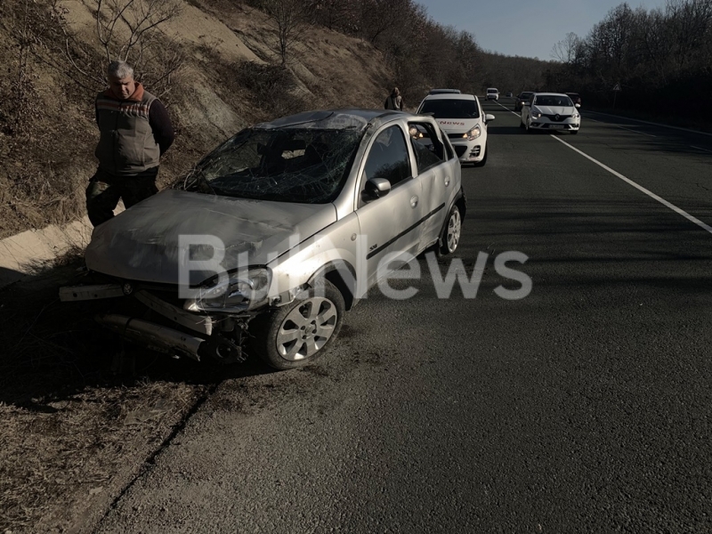 Тежка катастрофа е станала на главен път Е 79 между Враца