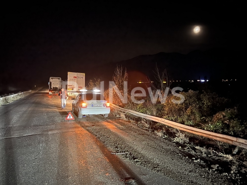 Полски ТИР самокатастрофира и едва не падна в язовир Дъбника