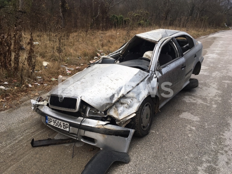 Тежка катастрофа е станала нощес на международен път Е 79 видя