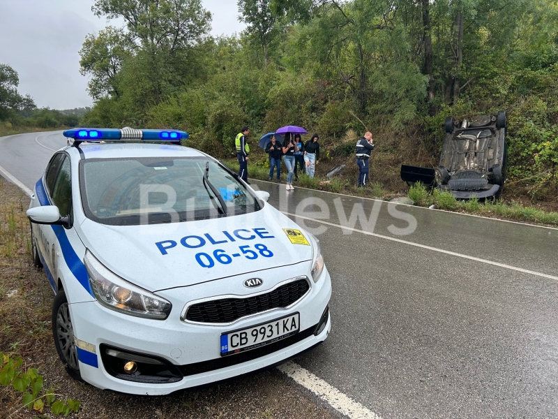 Три жени катастрофираха на пътя между Враца и Криводол видя