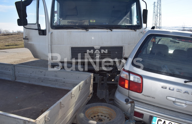 Пътен инцидент в Козлодуй се размина без пострадали но със