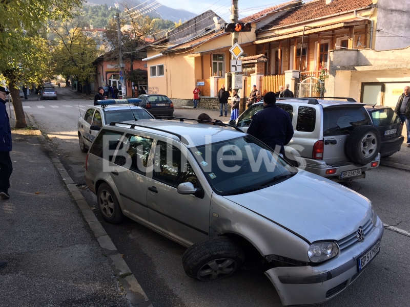 Истински екшън се разигра преди минути във Враца видя само