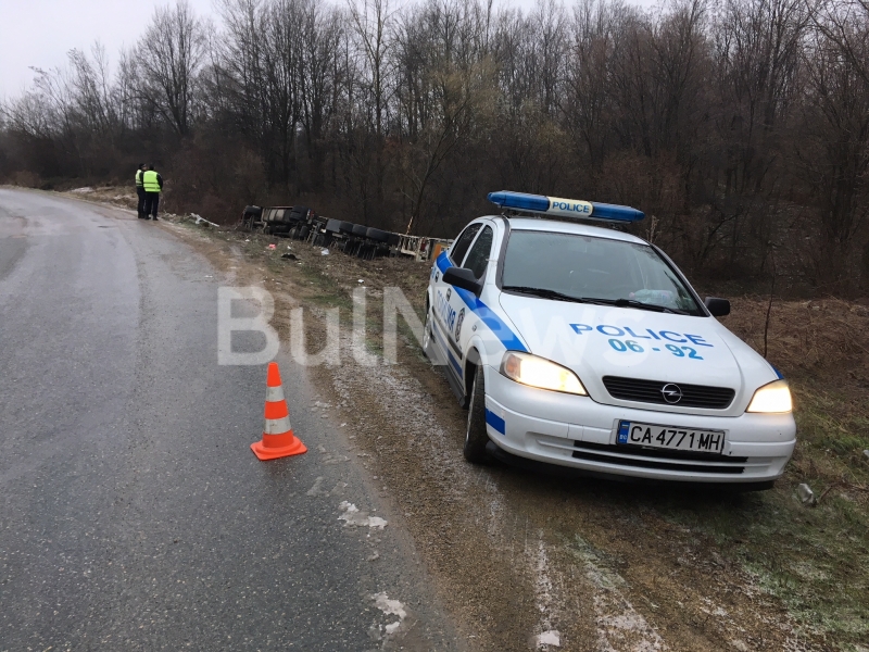 Тежка катастрофа е станала на обхода на Враца видя първо