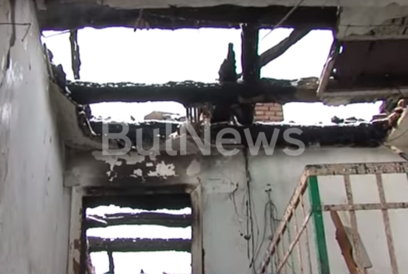 Голям пожар остави семейство с три деца от врачанското село