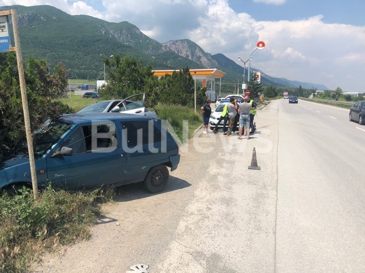 Тежка катастрофа е станала переди минути на международния път Е