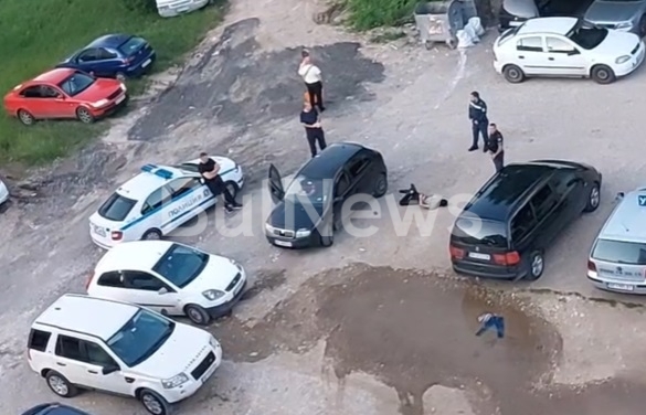 Зрелищен арест привлече погледите на врачани вчера научи агенция BulNews