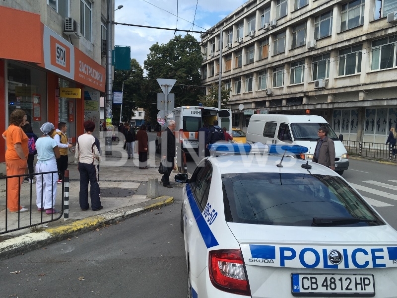 Извънредна ситуация имаше преди минути на площад Св Софроний Врачански