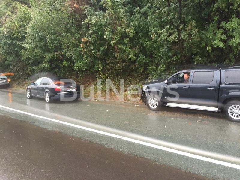 Катастрофа е станала преди минути на международния път Е 79