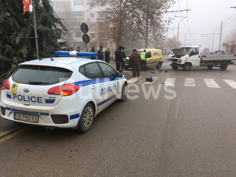 Катастрофа затапи възлово кръстовище във врачанския квартал Дъбника видя само