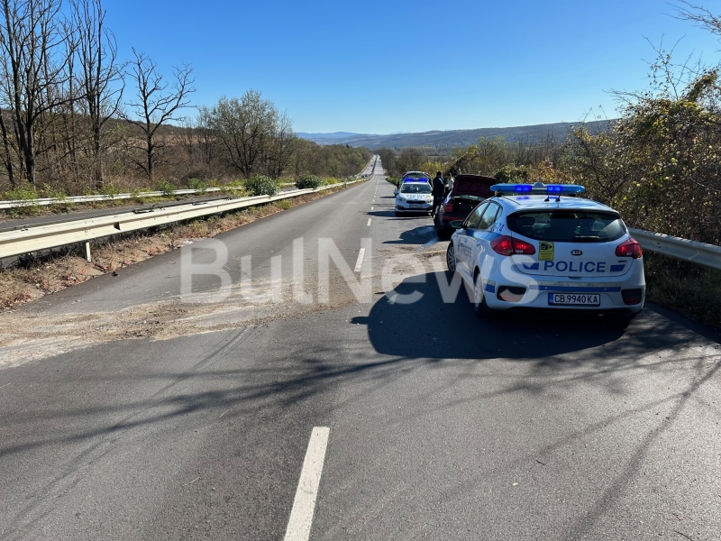 Младеж катастрофира между Враца и Мездра видя отново първо репортер