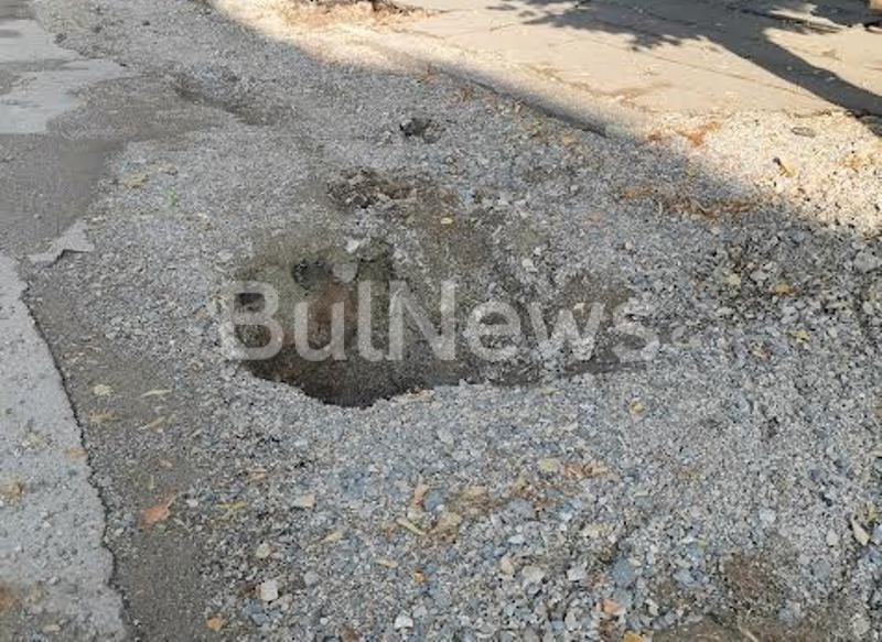 Проливният дъжд излял се вчера над града под Околчица нанесе