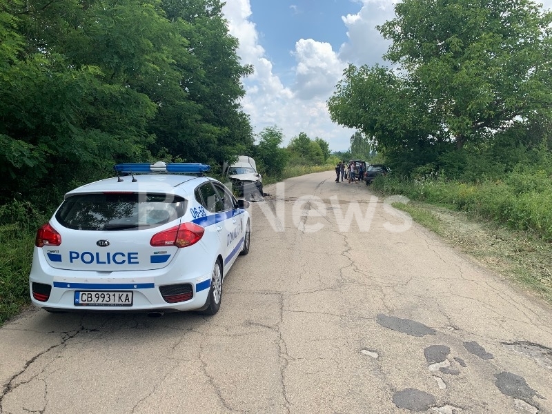 Тежка катастрофа е станала край Враца видя първо репортер на