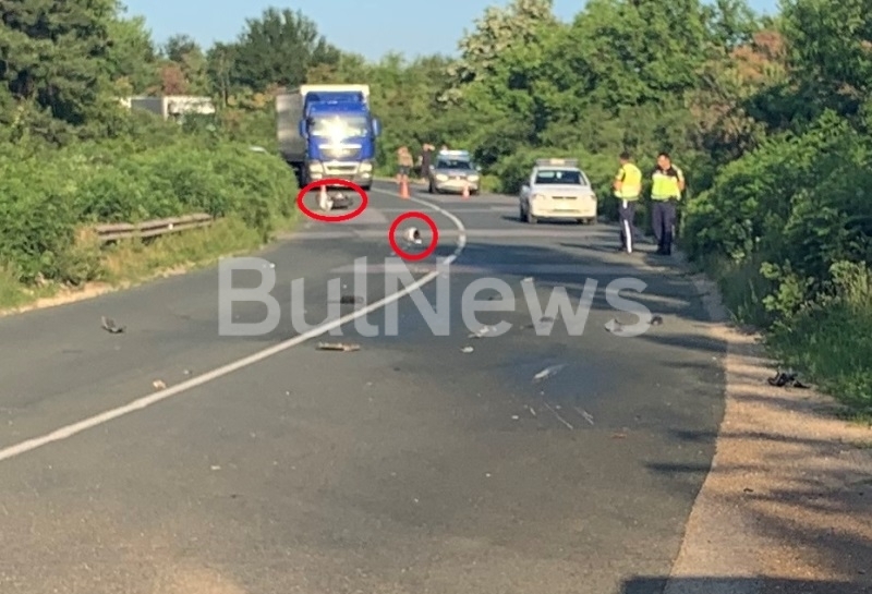 Стана ясно кой е тежко пострадалият моторист при жестоката катастрофа