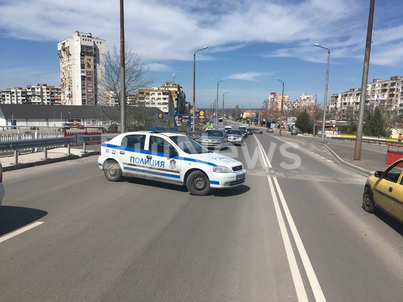 Катастрофа е станала преди минути във Враца, видя само репортер