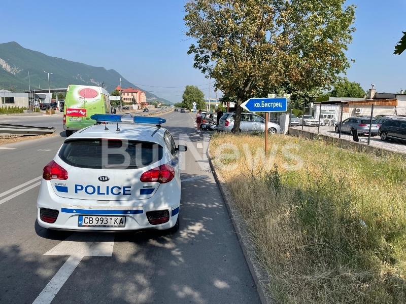 Моторист е пострадал при катастрофа между Враца и Монтана видя