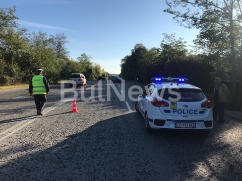 Тежка катастрофа е станала преди минути край Враца видя репортер