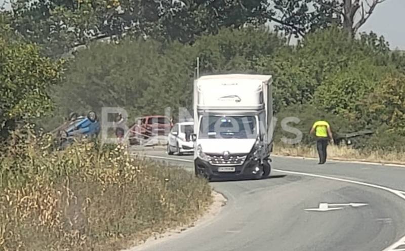 Тежка катастрофа е станала преди минути на международния път Е 79