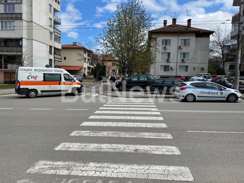 Катастрофа с линейка е станала в центъра на Враца видя