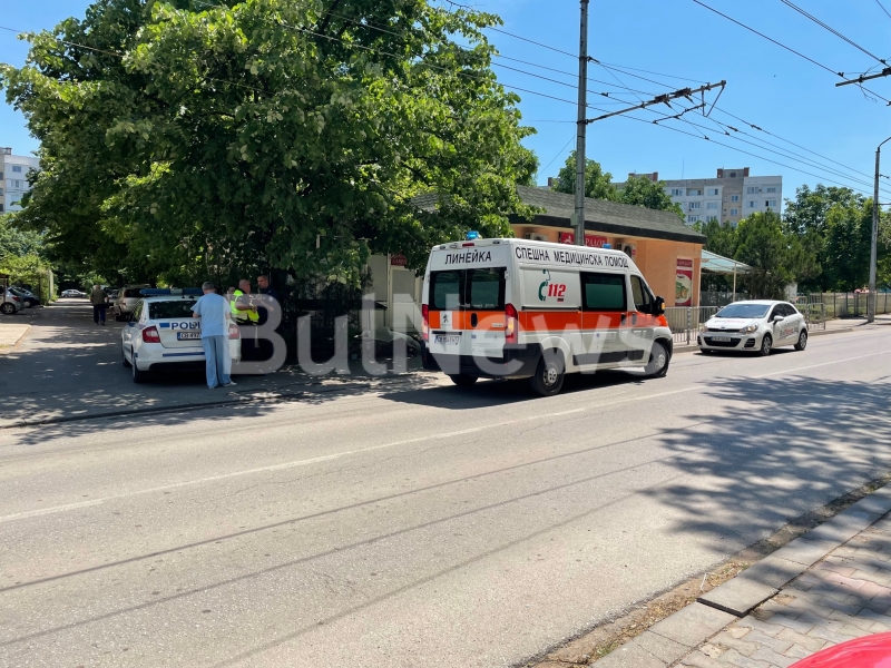 Мъж падна и умря на място пред магазин във Враца