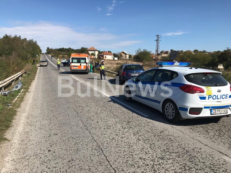 Тежка катастрофа е станала на пътя от Враца за Оряхово