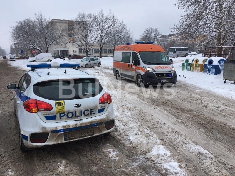 Мъж е пострадал при катастрофа във Враца видя първо репортер