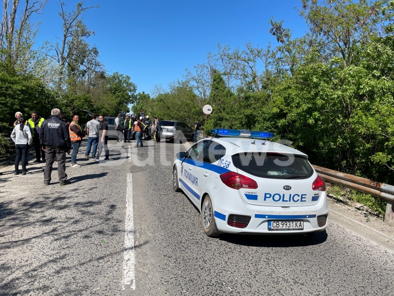Тежка катастрофа затвори Оряховско шосе край Враца, видя първо репортер