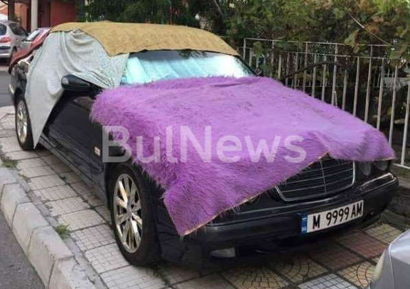 Монтанчанин зави Мерцедес а си с китеници и стана обект на подигравки