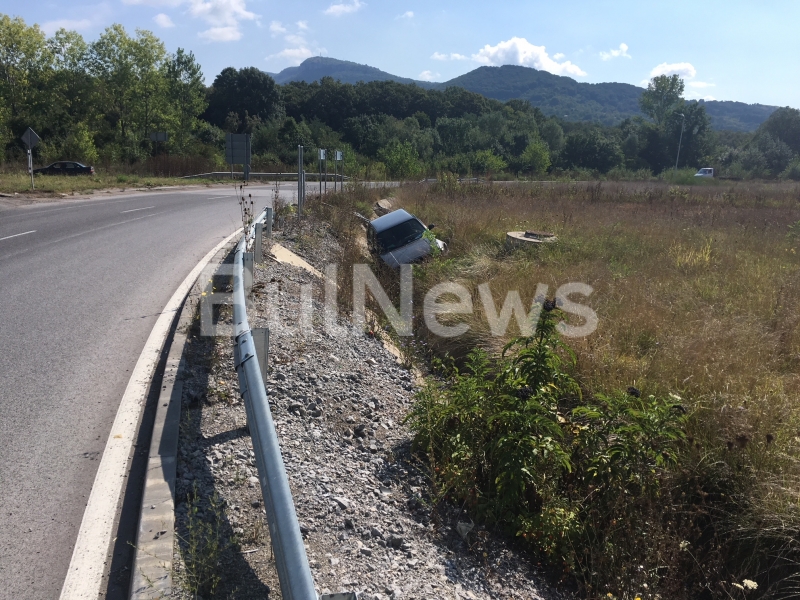 Нов инцидент е станал на кръговото кръстовище на обходния път