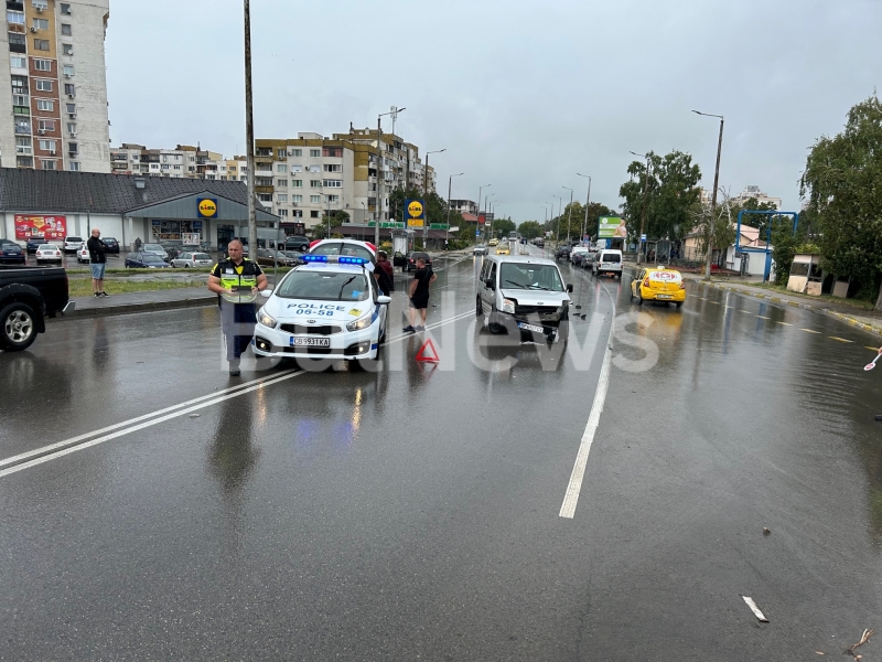 Поредна четвърта поред катастрофа е станала в първия дъждовен ден