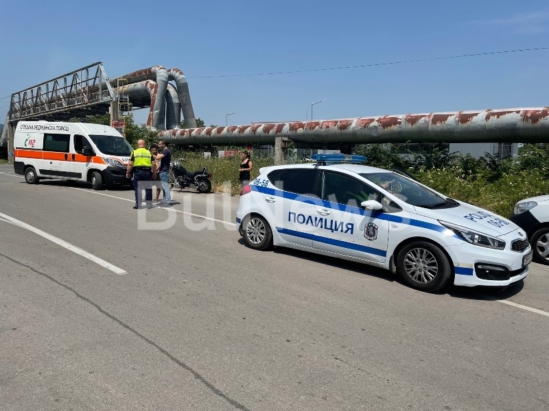Моторист е блъснал велосипедист във Враца видя първо репортер на